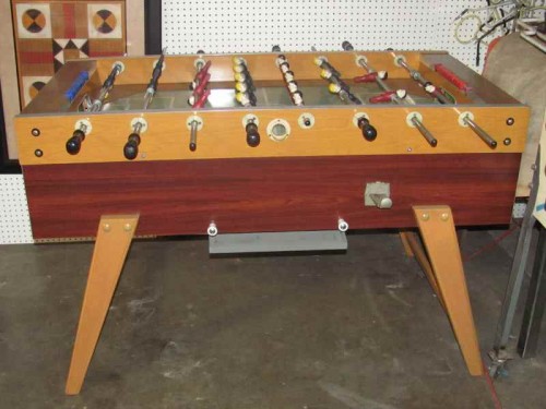 VINTAGE FOOSBALL TABLE