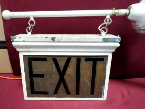EXIT SIGNS