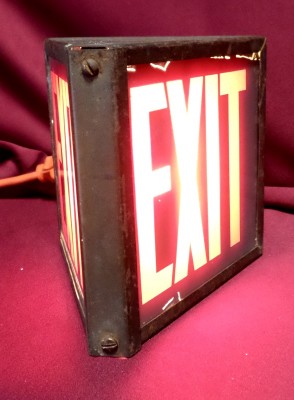 EXIT SIGN