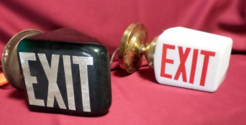 EXIT SIGNS