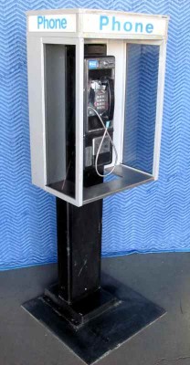 PEDESTAL PHONE BOOTH