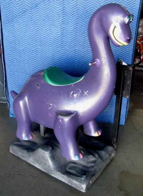 KIDDIE COIN-OP DINOSAUR