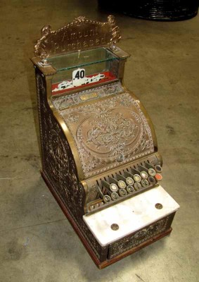 BRASS CASH REGISTER