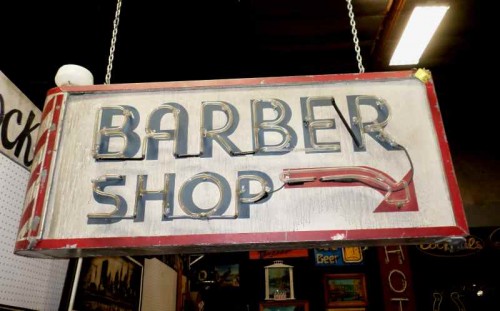 BARBER SHOP NEON SIGN
