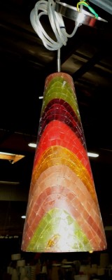 HANGING MOSAIC LIGHT