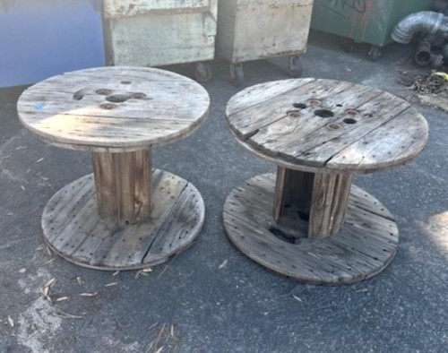 WOODEN SPOOLS