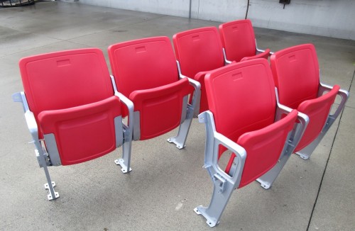 RED STADIUM SEATS